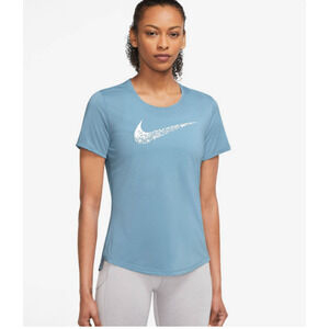 Nike Women's Short sleeve T shirt Light Blue Size XS NWT